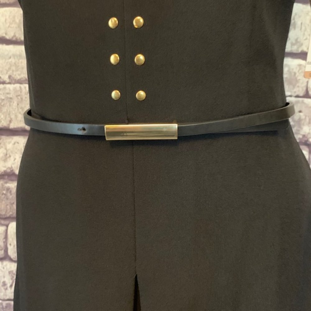 Studio One Black Dress Size 12 - Picture 3 of 8